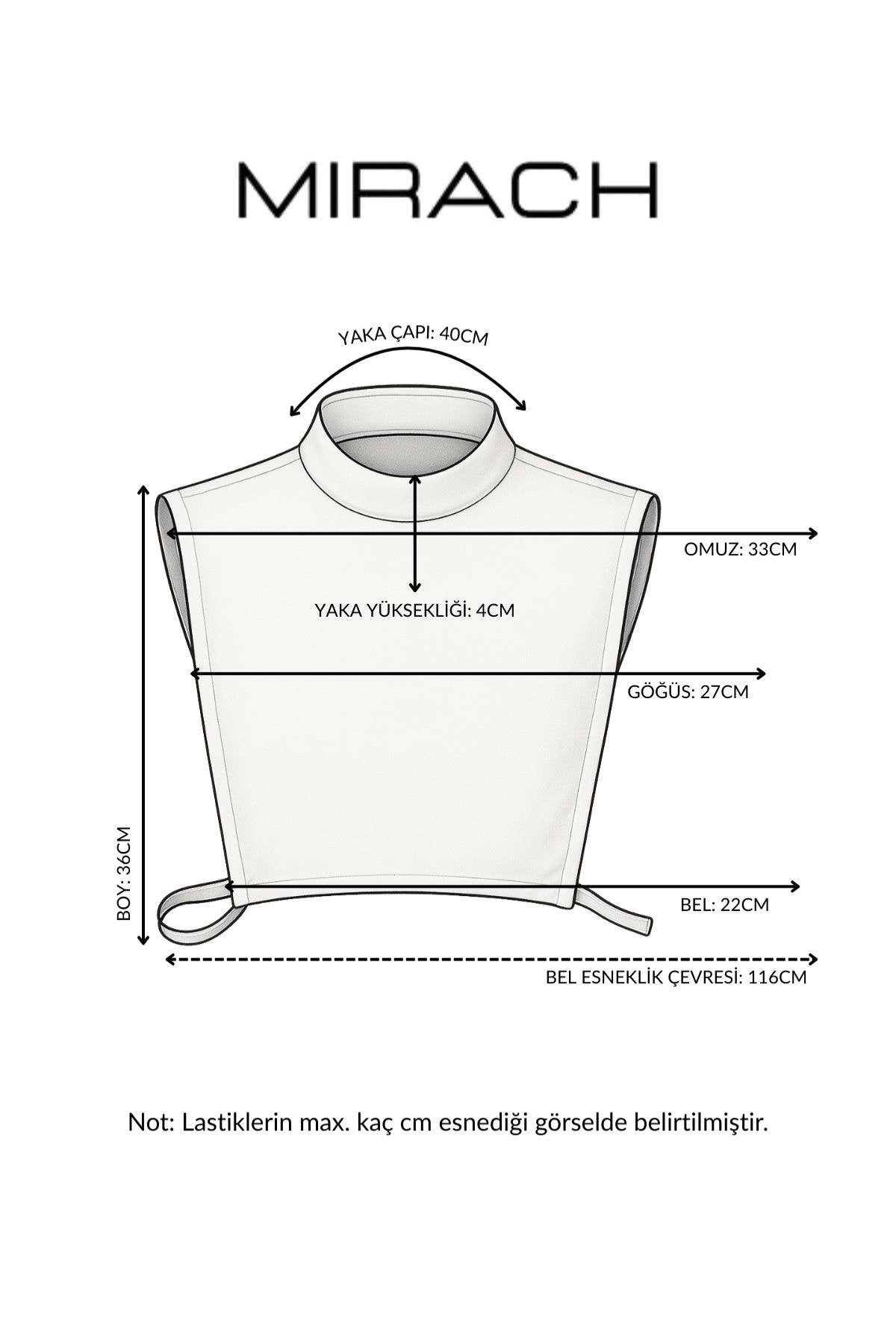 Balıkçı Kolsuz Boyunluk - Beyaz