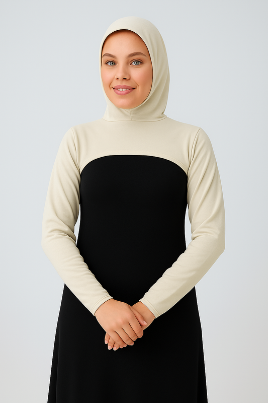 Boneli Boyunluklu Kolluk - Bej