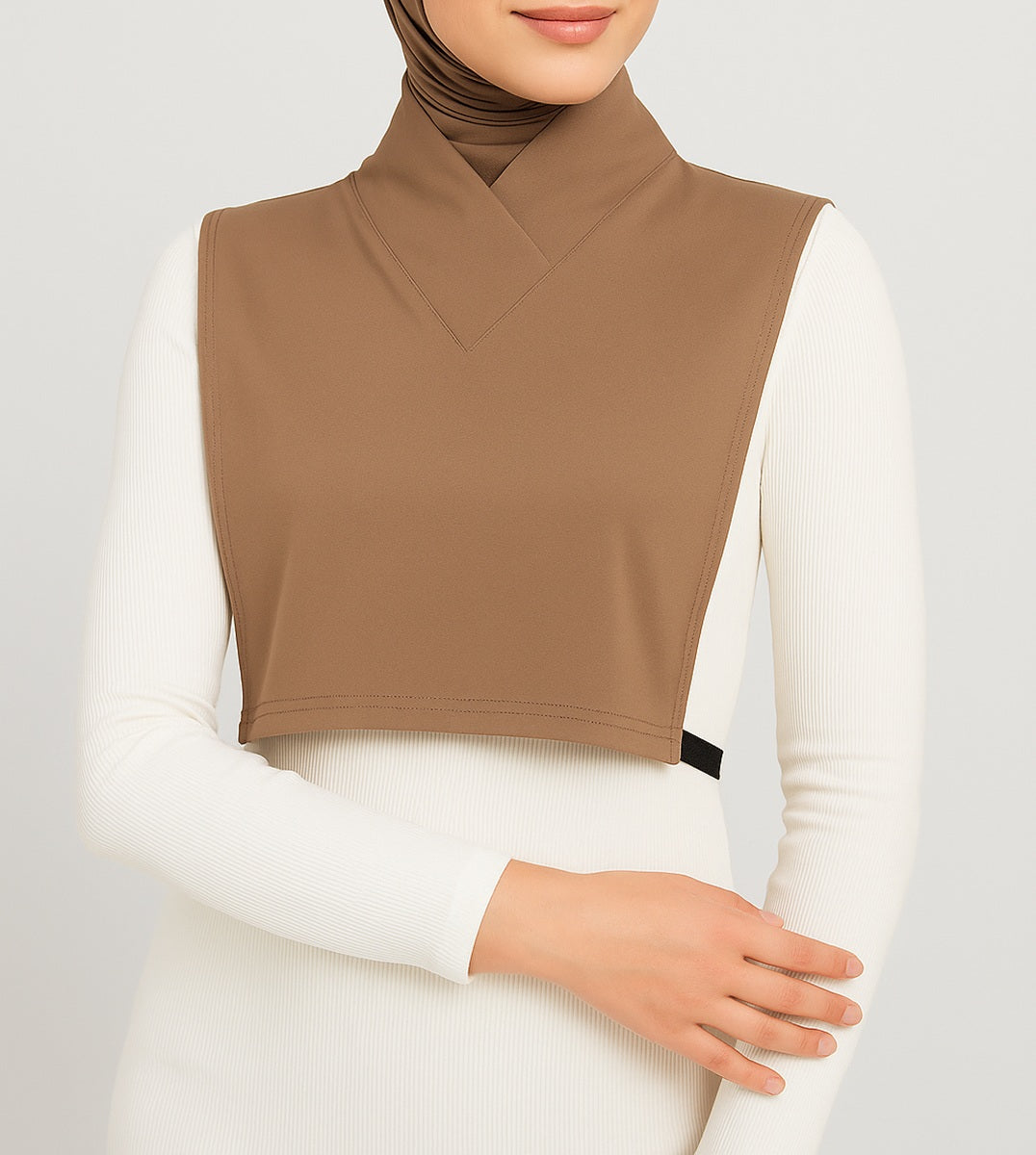 Çapraz Yaka Kolsuz Boyunluk Modeli