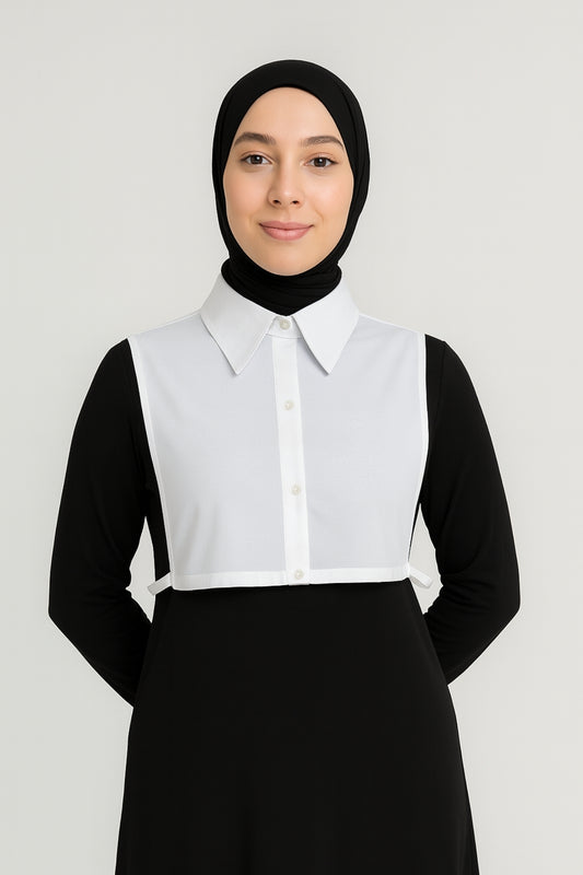 Gömlek Yakası - Beyaz