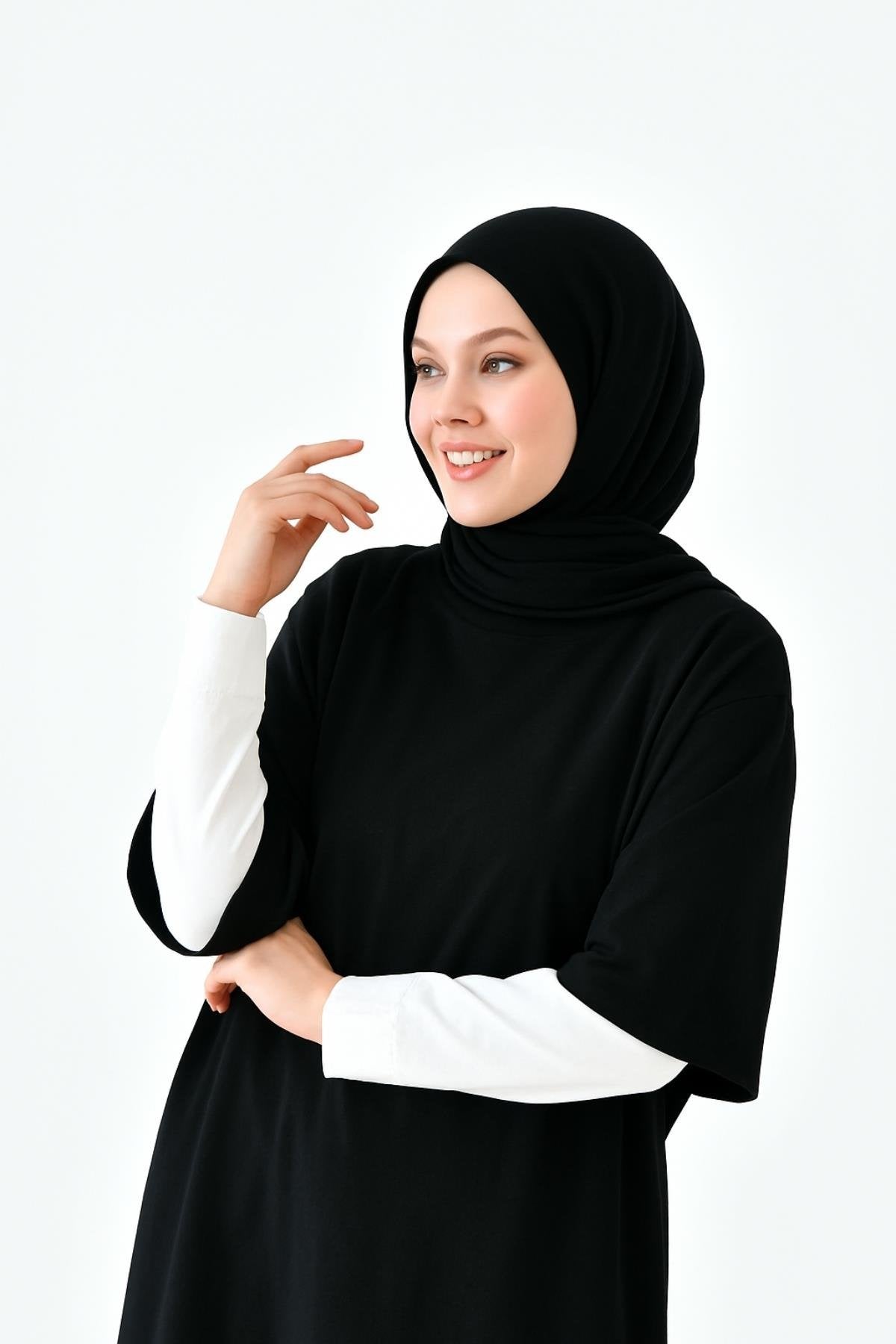Manşetli Gömlek Kolluk - Beyaz
