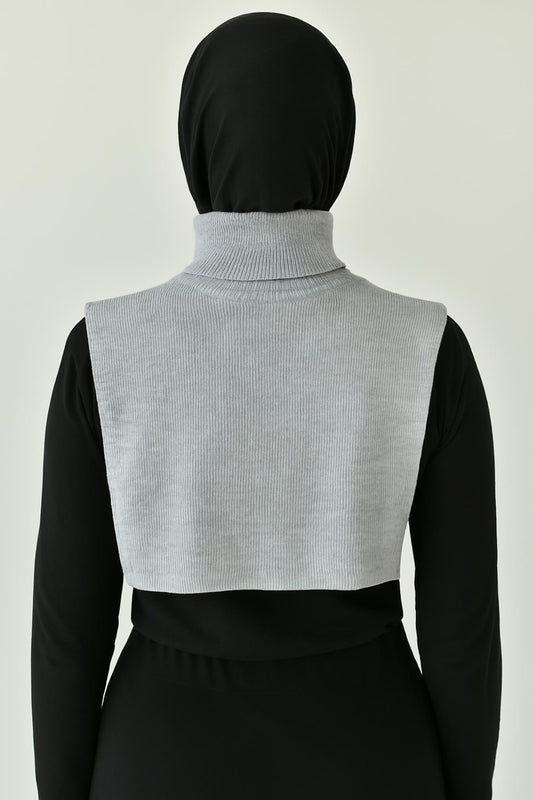 Tam Balıkçı Full Kapalı Fitilli Boyunluk - Gri