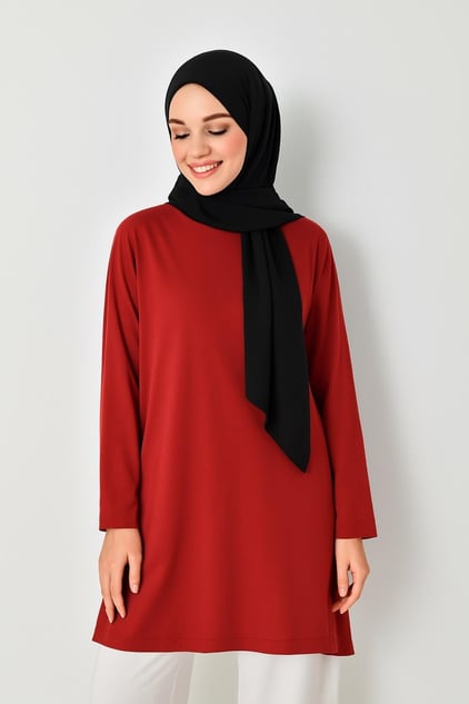 kadın tesettür tunik modelleri