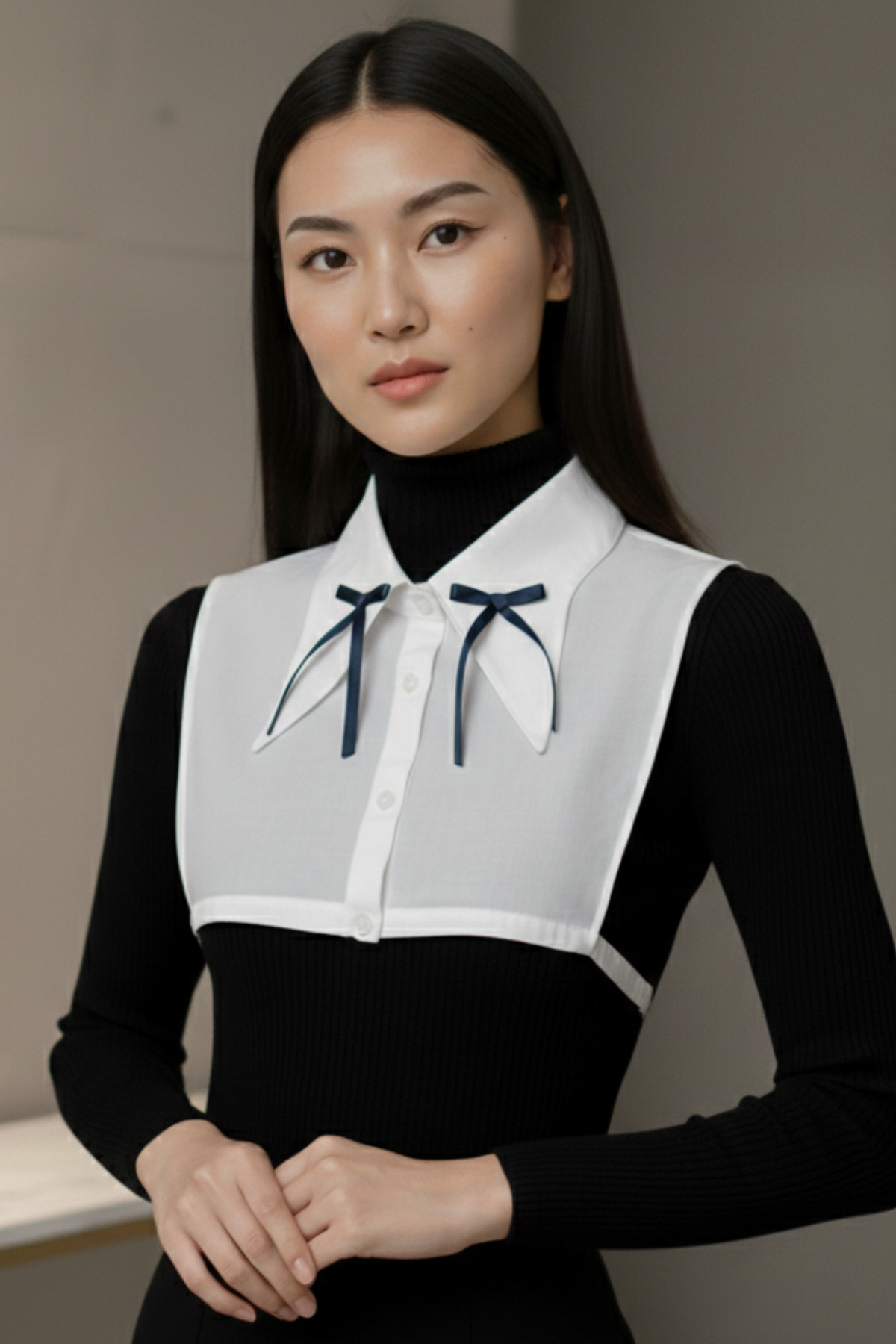 Lily Veil Shirt Collar
