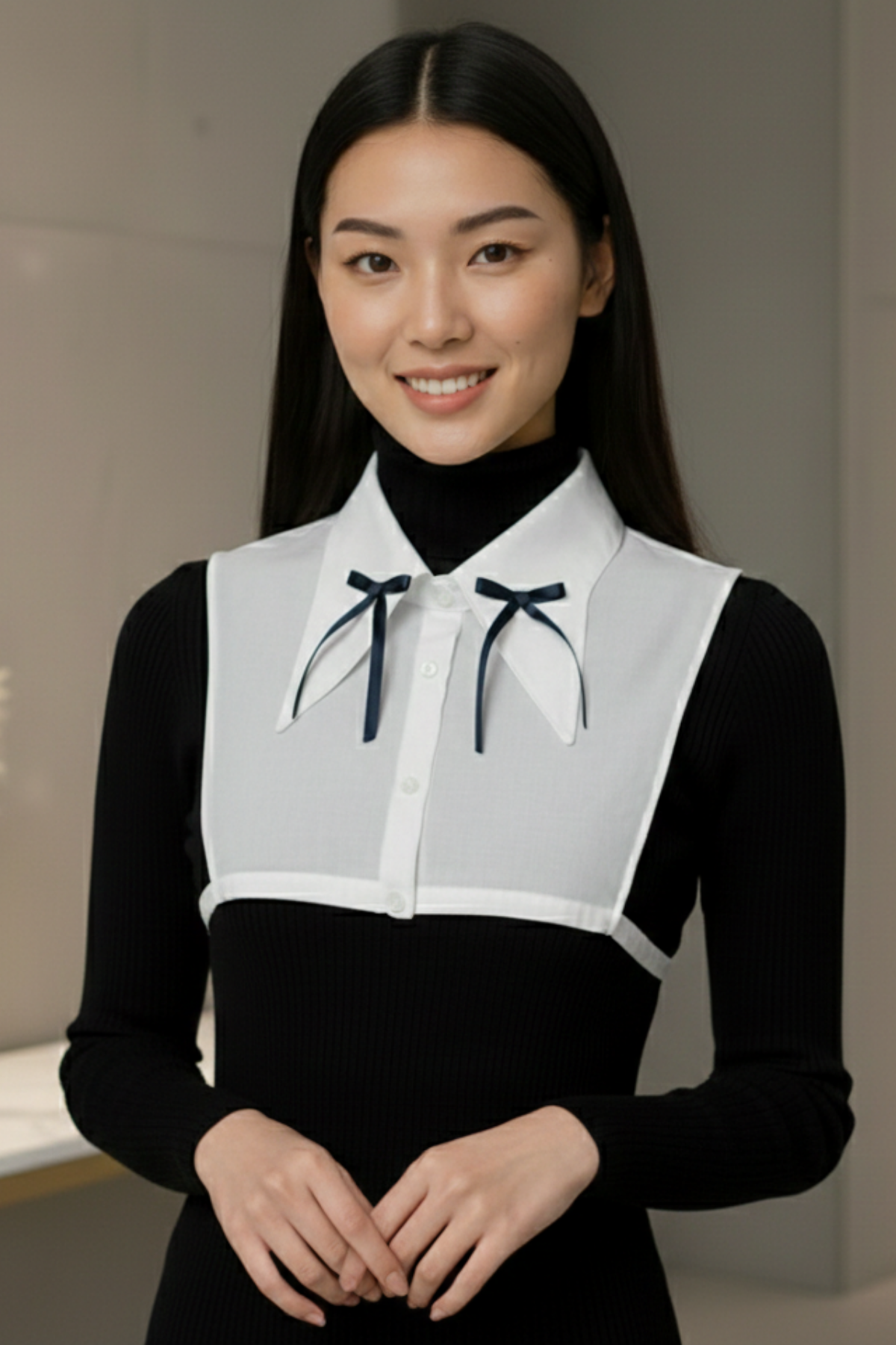 Lily Veil Shirt Collar