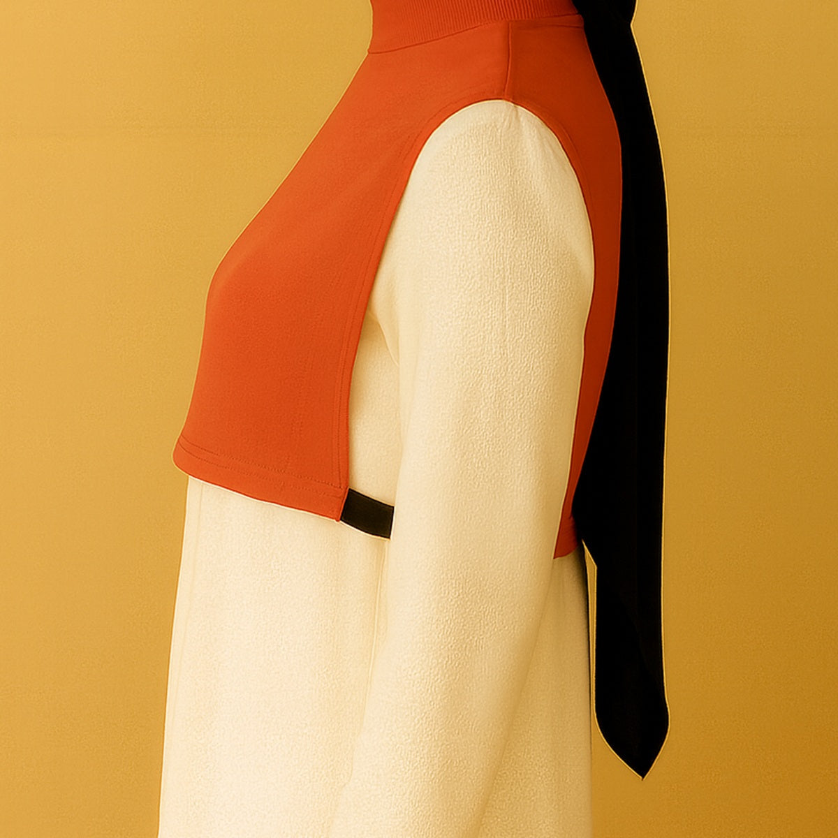 Yazlık kolluk ve tesettür boyunluk hafif kumaş modern stil