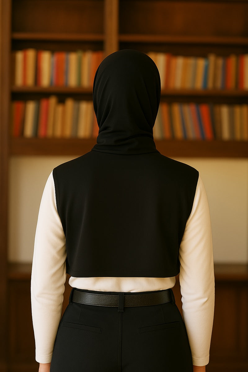 Balıkçı Yaka Kolsuz Boyunluk Modeli