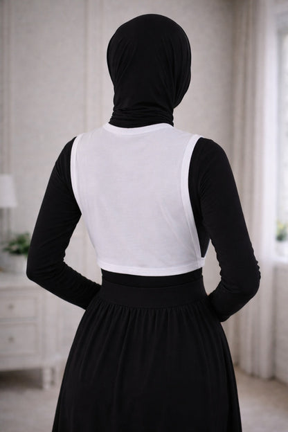 Bisiklet Yaka Kolsuz Boyunluk Modeli