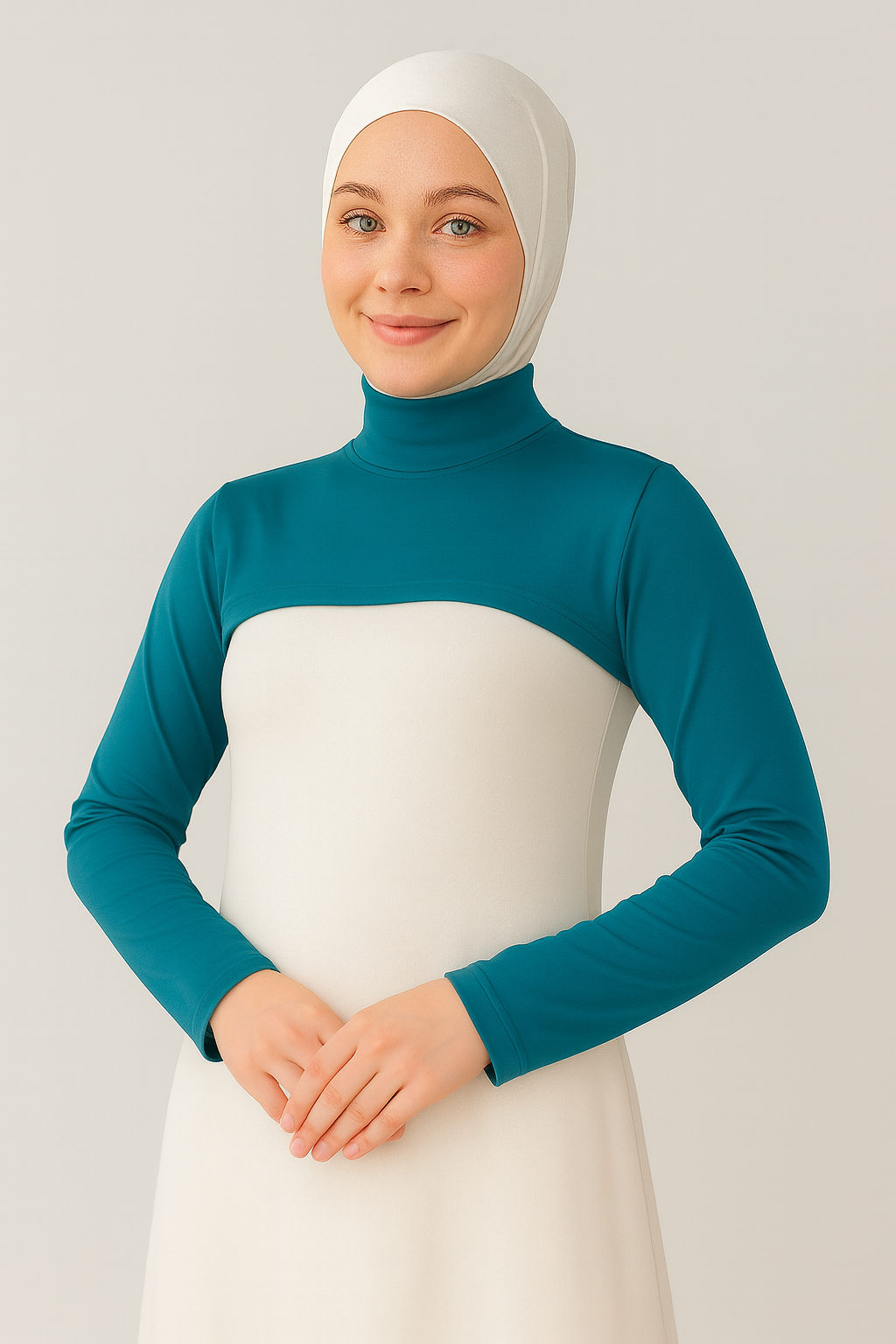 Dik Yaka Boyunluklu Kolluk - Kraliyet Mavisi