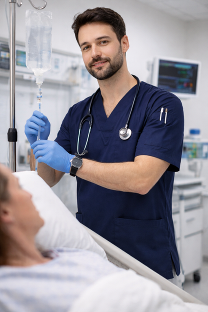 قميص تنظيف من قطعة واحدة - أسود