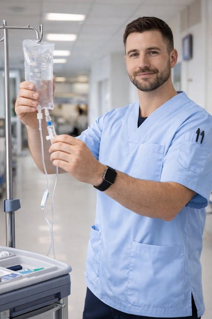 قميص تنظيف من قطعة واحدة - أسود