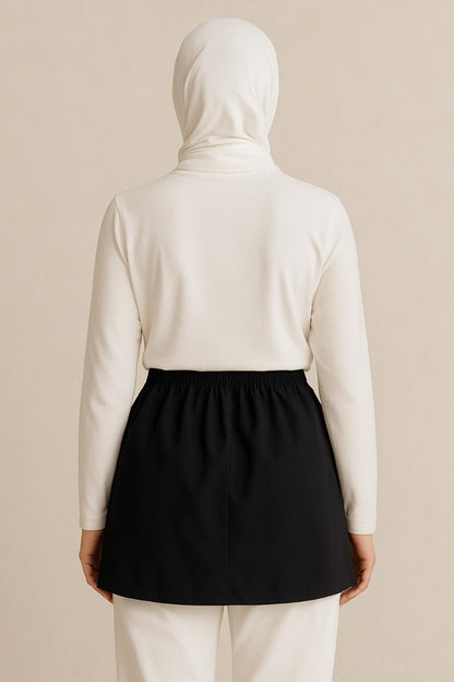 Gömlek Etek - Siyah