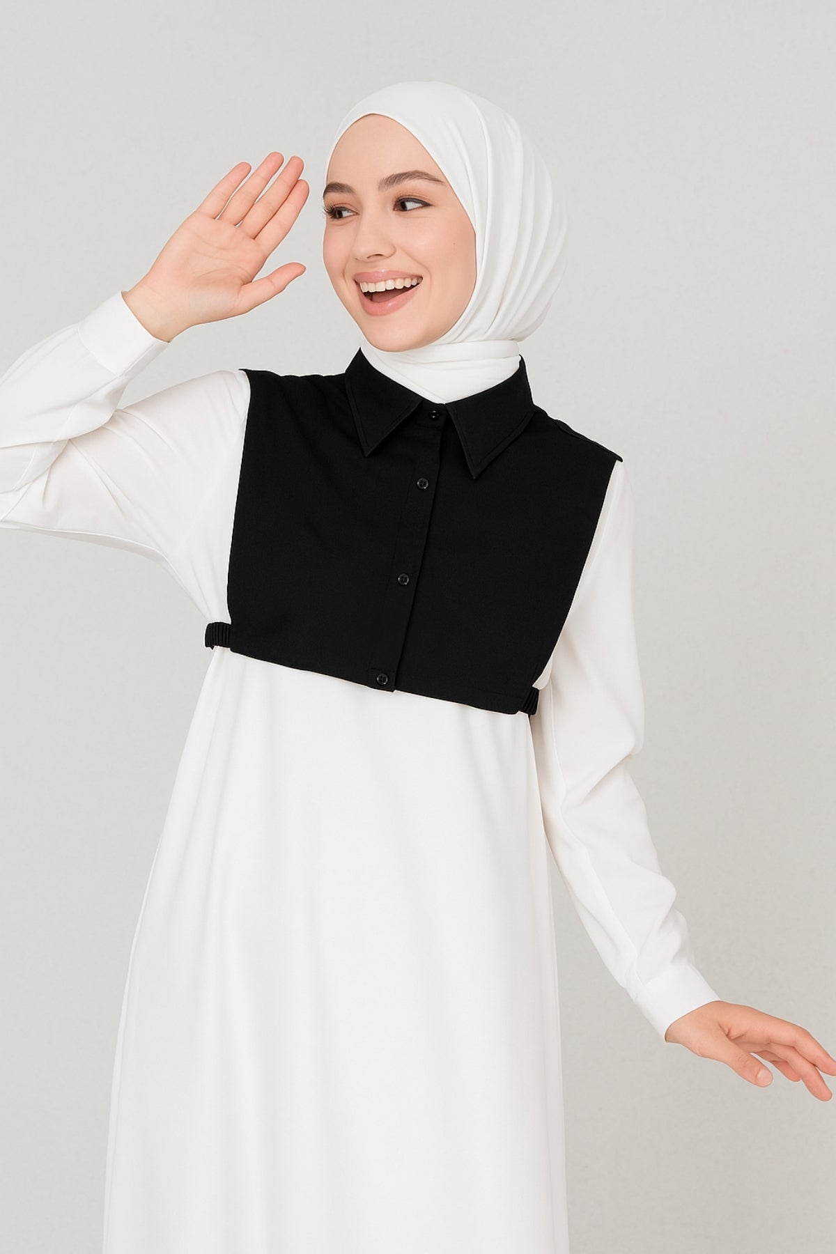 Shirt Collar - Black