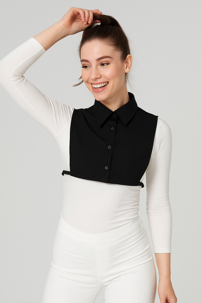 Gömlek Yakası - Siyah