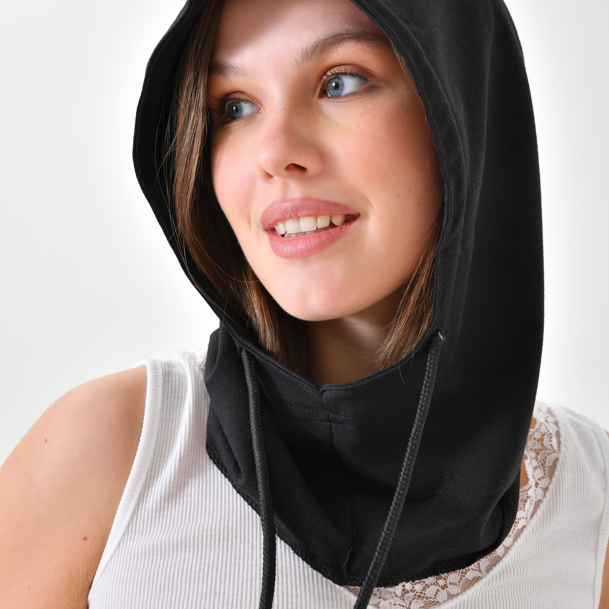 kadın kolluk tesettür uzun kolluk siyah model