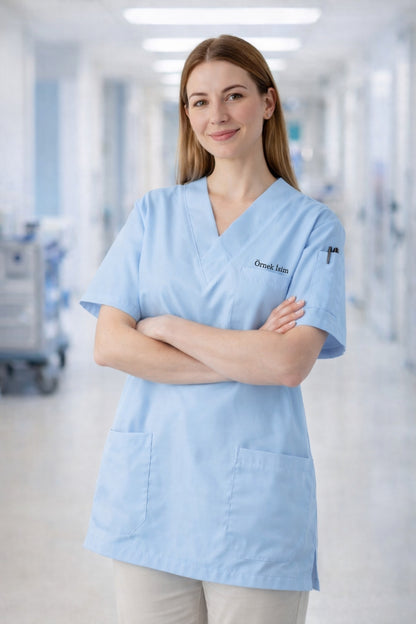 قميص تنظيف من قطعة واحدة - أسود