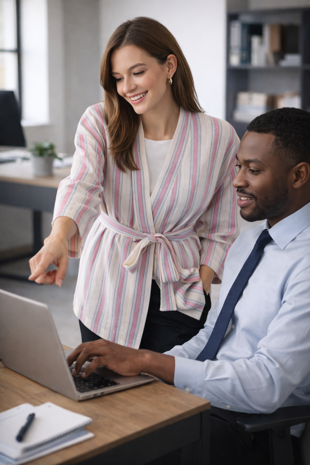 كيمونو منسوج يدويًا - وردي أزرق