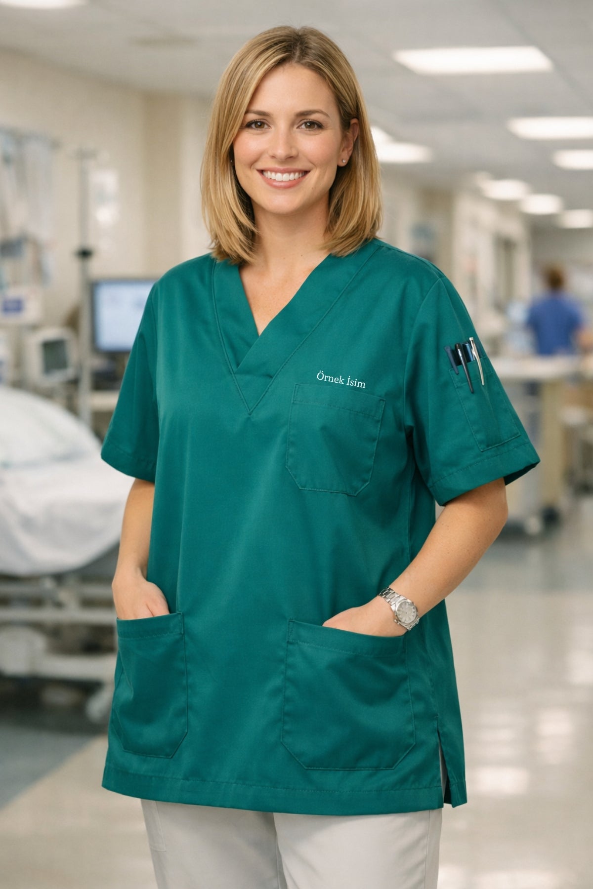 قميص تنظيف من قطعة واحدة - أسود