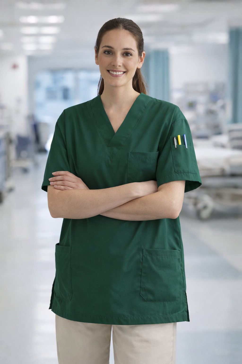 قميص تنظيف من قطعة واحدة - أسود