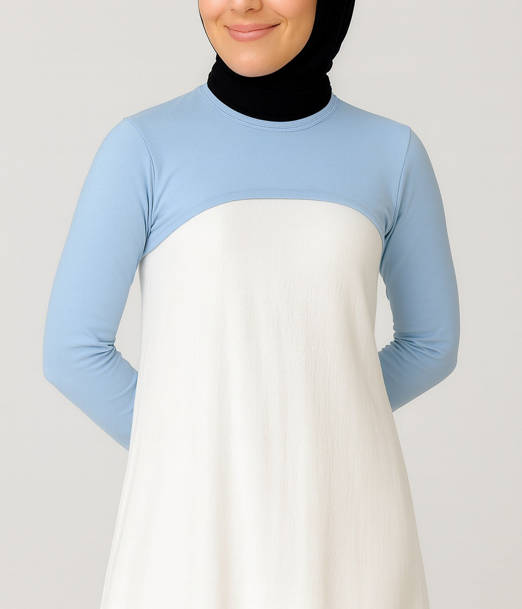 Sıfır Yaka Boyunluklu Kolluk Modeli