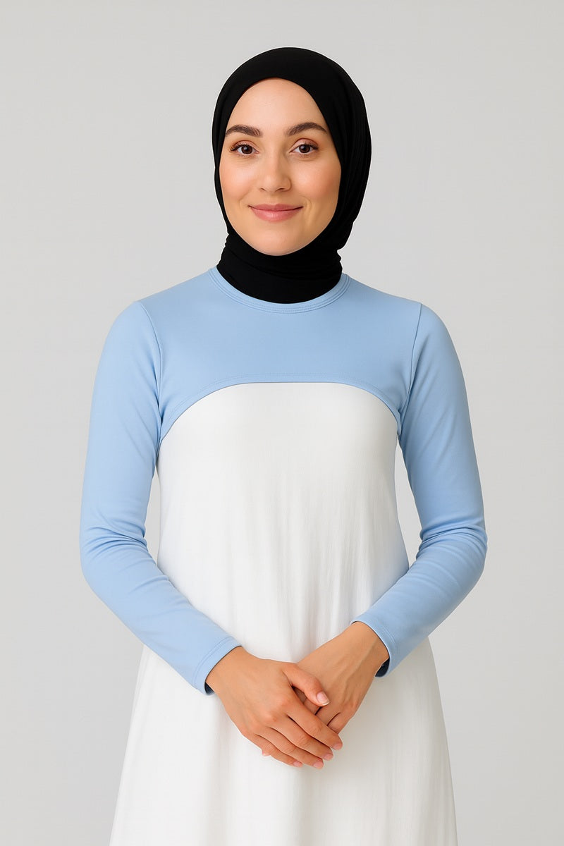 Sıfır Yaka Boyunluklu Kolluk Modeli