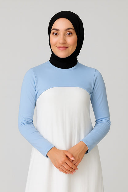 Sıfır Yaka Boyunluklu Kolluk Modeli