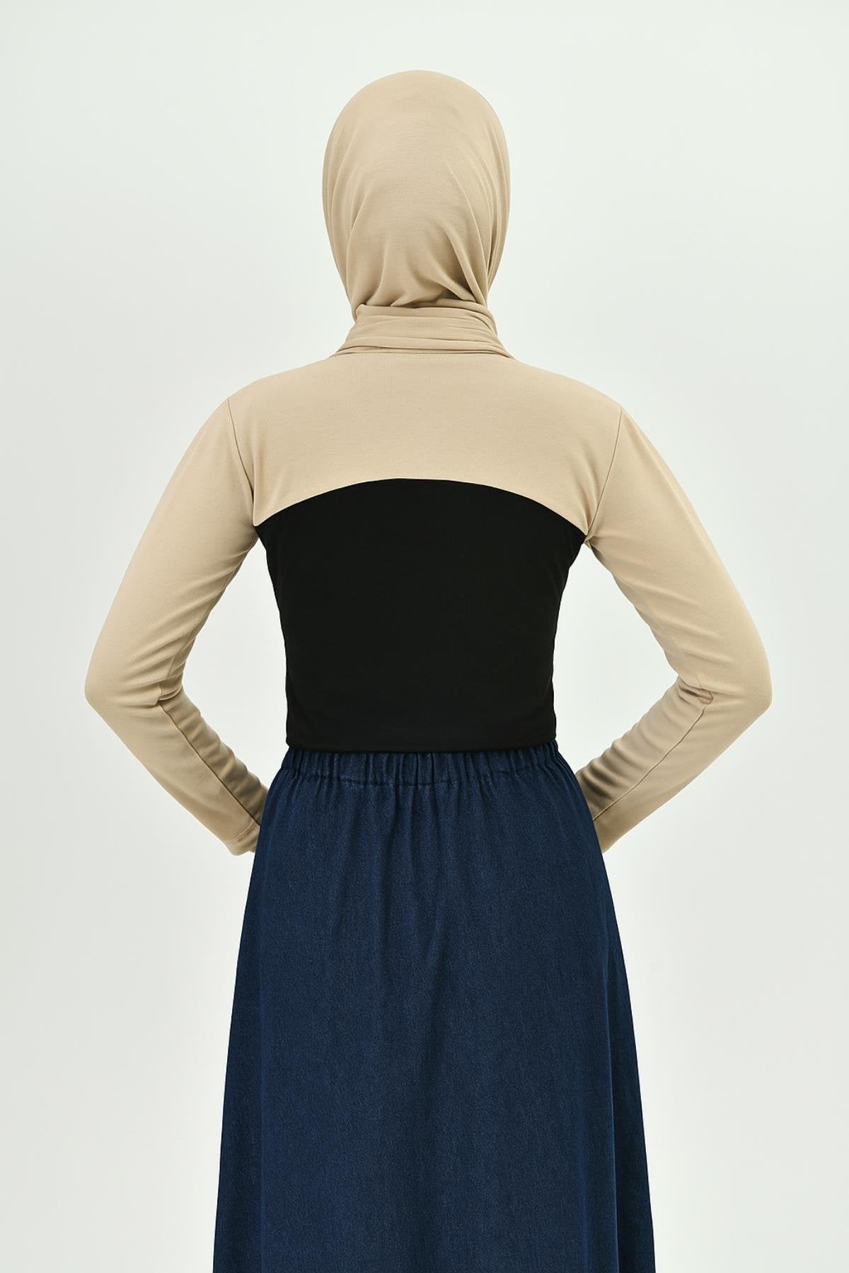 واقي ذراع للرقبة بدون طوق - بيج