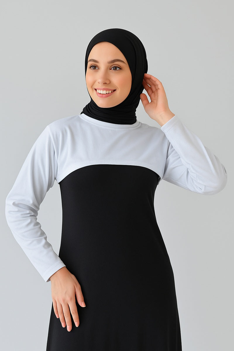 Sıfır Yaka Boyunluklu Kolluk Modeli