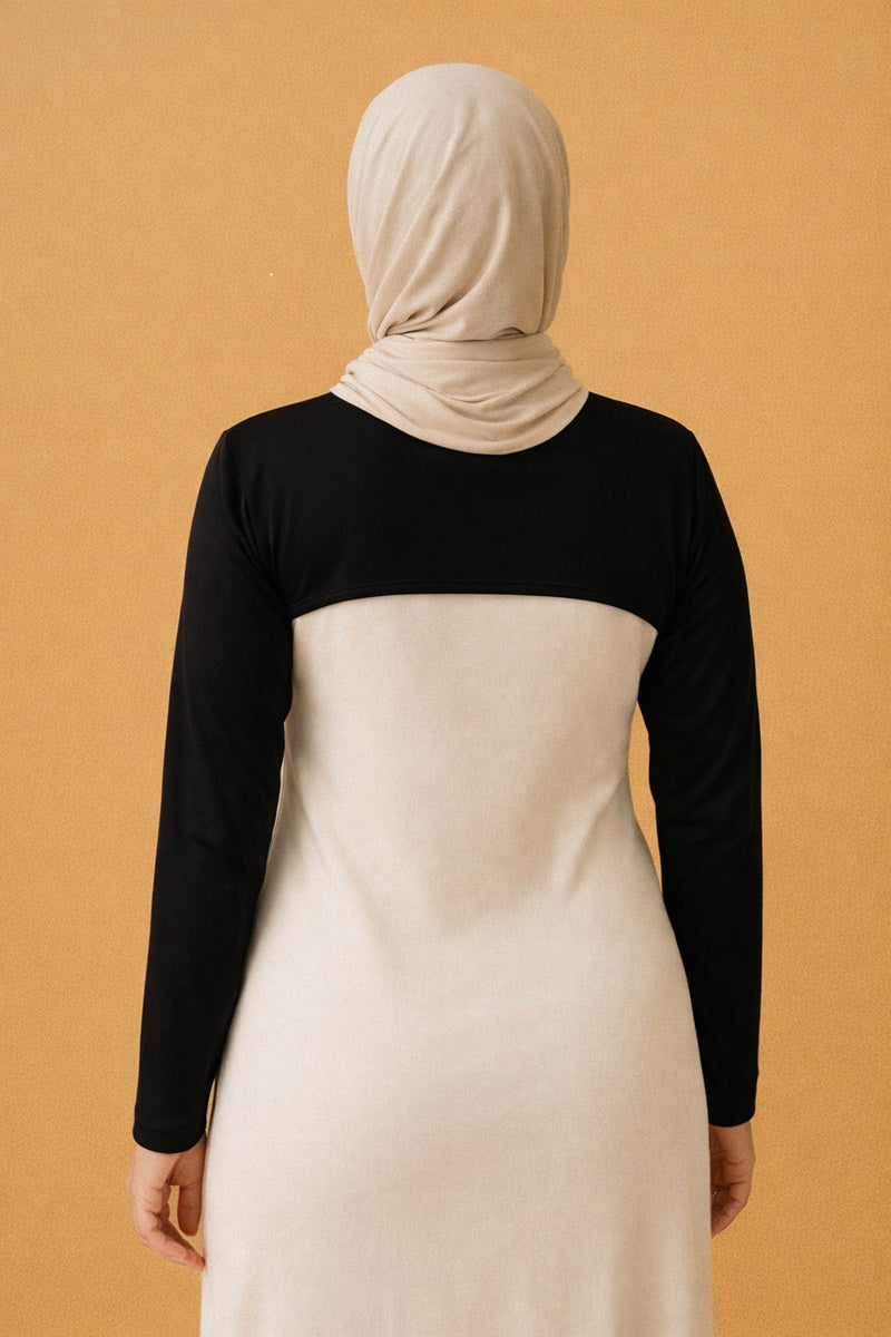 Sıfır Yaka Boyunluklu Kolluk Modeli