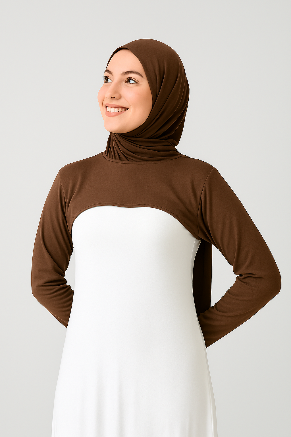 Sıfır Yaka Boyunluklu Kolluk - Bitter